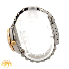 Load image into Gallery viewer, 26mm Ladies`Rolex Diamond Watch with Two-Tone Jubilee Bracelet (diamond bezel, champagne dial)