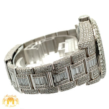 Load image into Gallery viewer, 40mm Iced out Rolex Milgauss Watch with Stainless Steel Oyster Bracelet