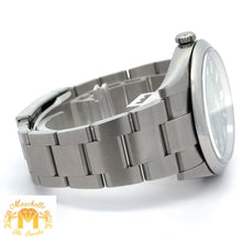 Load image into Gallery viewer, 41mm Rolex Watch with Stainless Steel Oyster Bracelet (Rolex papers, smooth bezel, green dial) (Model number: 124300)