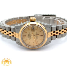 Load image into Gallery viewer, Factory 26mm Ladies`Rolex Watch with Two Tone Jubilee Bracelet (Rolex papers)