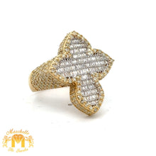 Load image into Gallery viewer, Yellow Gold & Diamond Cross Bracelet and Yellow gold & diamond  Ring