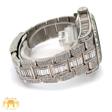 Load image into Gallery viewer, Iced out 40mm Rolex Diamond Watch with Stainless Steel Oyster Bracelet