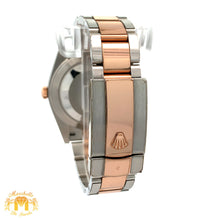 Load image into Gallery viewer, 41mm Rolex Watch with Two-Tone Oyster Bracelet (factory diamond dial)