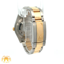 Load image into Gallery viewer, 41mm Rolex Diamond Watch with Two-Tone Oyster Bracelet (fluted bezel, factory diamond dial)