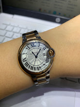Load image into Gallery viewer, Cartier Ballon Bleu De Watch with Two-tone Oyster Bracelet (Model number: 3753)