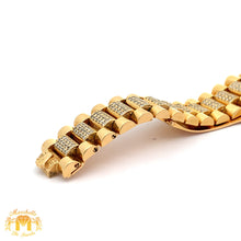 Load image into Gallery viewer, 36mm 18k Yellow Gold Rolex Day-Date Diamond Watch (quick-set)