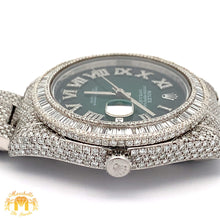 Load image into Gallery viewer, Iced out 41mm Rolex Diamond Watch with Oyster Bracelet