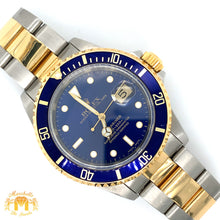Load image into Gallery viewer, 40mm Submariner Rolex Watch with Two-tone Oyster Band