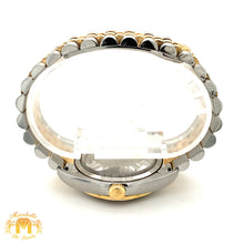 Load image into Gallery viewer, Full factory 36 mm Diamond Rolex watch with Two-tone Jubilee Band