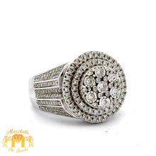 Load image into Gallery viewer, 5 piece deal: Full Factory 42mm AUDEMARS PIGUET (AP) "Panda" Watch + White Gold and Diamond Twin Square Bracelet + 14k White Gold and Diamond Ring + White Gold and Diamond Flower Earrings Set + Gift