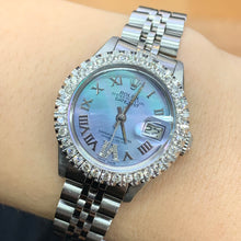 Load image into Gallery viewer, 26mm Rolex Datejust Diamond Watch with Stainless Steel Jubilee Bracelet