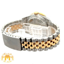 Load image into Gallery viewer, 36mm Rolex Diamond Watch with Two-Tone Jubilee Bracelet (Pink mother of pearl diamond dial)
