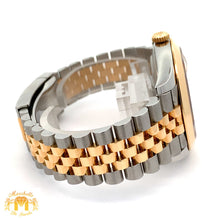Load image into Gallery viewer, 41mm Rolex Watch with Two-Tone Jubilee Bracelet (smooth bezel, champagne dial)