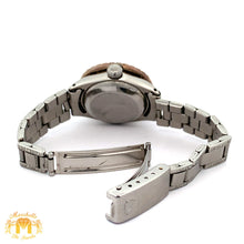 Load image into Gallery viewer, 26mm Rolex Ladies`Diamond Watch with Stainless Steel Oyster Bracelet