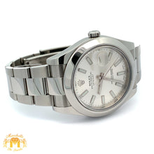 Load image into Gallery viewer, 41mm Rolex Watch with Stainless Steel Oyster Bracelet
