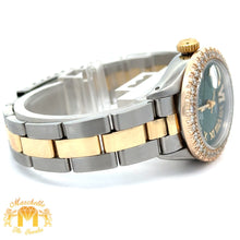 Load image into Gallery viewer, 26mm Ladies` Rolex Diamond Watch with Two-Tone Oyster Bracelet