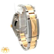 Load image into Gallery viewer, Full factory 36mm Rolex Watch with Two-Tone Oyster Bracelet (champagne palm dial)