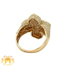 Load image into Gallery viewer, Yellow Gold & Diamond Cross Bracelet and Yellow gold & diamond  Ring