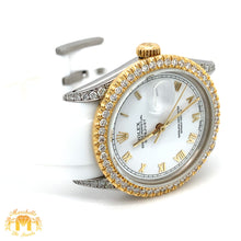 Load image into Gallery viewer, 36mm Rolex Datejust Watch with Rubber Band (choose your color)