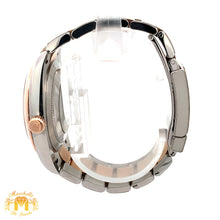 Load image into Gallery viewer, 41mm Rolex Watch with Two-Tone Oyster Bracelet (factory diamond dial)