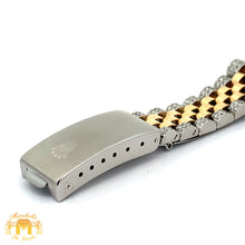Load image into Gallery viewer, 31mm Rolex Diamond Watch with Two-Tone Jubilee Bracelet (factory diamond dial, custom diamond bezel)