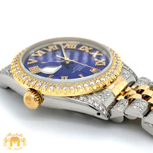 Load image into Gallery viewer, 36mm Stainless Steel Rolex Datejust Watch with Two-tone Jubilee Bracelet (quick-set, choose your color)