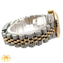 Load image into Gallery viewer, 26mm Ladies`Rolex Diamond Watch with Two-Tone Jubilee Bracelet (diamond bezel, champagne dial)