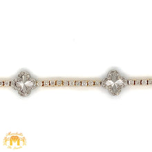 Load image into Gallery viewer, Tennis Chain and Bracelet Set, Round Diamonds