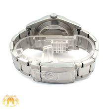 Load image into Gallery viewer, 41mm Rolex Diamond Watch with Stainless Steel Oyster Bracelet (diamond bezel and dial)
