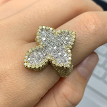 Load image into Gallery viewer, Yellow Gold & Diamond Cross Bracelet and Yellow gold & diamond  Ring