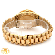 Load image into Gallery viewer, 36mm 18k gold Rolex Presidential Watch (diamond bezel and dial, quick-set)