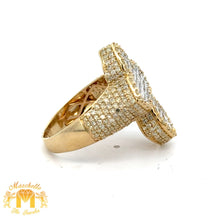 Load image into Gallery viewer, Yellow Gold & Diamond Cross Bracelet and Yellow gold & diamond  Ring