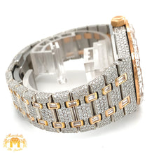 Load image into Gallery viewer, Iced out 37mm Audemars Piguet Two-tone Rose Gold AP Diamond Watch