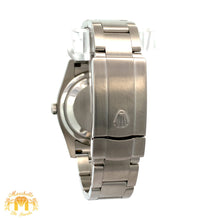 Load image into Gallery viewer, 36mm Rolex Watch with Stainless Steel Oyster Bracelet (silver dial, engraved model)