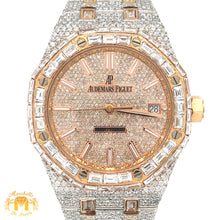 Load image into Gallery viewer, Iced out 37mm Audemars Piguet Two-tone Rose Gold AP Diamond Watch