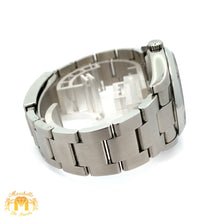 Load image into Gallery viewer, Full factory 36mm Rolex Watch with Stainless Steel Oyster Bracelet (Champagne dial with white hour markers)(Model number: 116000)