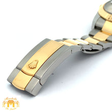 Load image into Gallery viewer, 41mm Rolex Diamond Watch with Two-Tone Oyster Bracelet (fluted bezel, factory diamond dial)