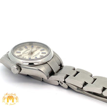 Load image into Gallery viewer, 26mm Ladies`Rolex Watch with Stainless Steel Oyster Bracelet(silver dial with blue hour markers)