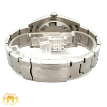 Load image into Gallery viewer, Full factory 36mm Rolex Watch with Stainless Steel Oyster Bracelet (Champagne dial with white hour markers)(Model number: 116000)