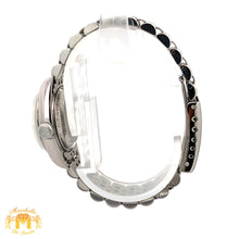 Load image into Gallery viewer, 26mm Ladies` Rolex Watch with Stainless Steel Jubilee Bracelet (silver dial, fluted bezel)