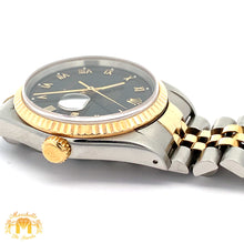 Load image into Gallery viewer, Full Factory Chocolate 36mm Rolex Watch with Two-tone Jubilee Bracelet (chocolate dial, quick-set)