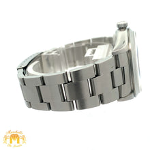 Load image into Gallery viewer, Full factory 34mm Rolex Air-King Watch with Stainless Steel Oyster Bracelet (smooth bezel, silver dial)