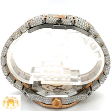 Load image into Gallery viewer, Iced out 37mm Audemars Piguet Two-tone Rose Gold AP Diamond Watch