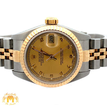 Load image into Gallery viewer, 26mm Ladies`Rolex Watch with Two-Tone Jubilee Bracelet (champagne dial, fluted bezel)
