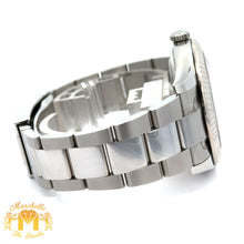 Load image into Gallery viewer, 41mm Rolex Watch with Stainless Steel Oyster Bracelet (Rolex papers, white dial, fluted bezel) (Model number: 126334)