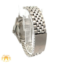 Load image into Gallery viewer, 36mm Rolex Diamond Watch with Stainless Steel Jubilee Bracelet
