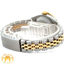 Load image into Gallery viewer, 3ct diamonds Ladies` 26mm Rolex Diamond Watch with Two-Tone Jubilee Bracelet