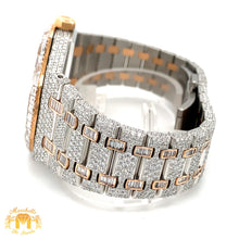 Load image into Gallery viewer, Iced out 41mm Audemars Piguet Two-tone Rose Gold AP Diamond Watch