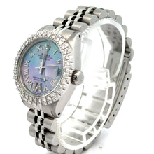 Load image into Gallery viewer, 26mm Rolex Datejust Diamond Watch with Stainless Steel Jubilee Bracelet