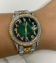Load image into Gallery viewer, 36mm Stainless Steel Rolex Datejust Watch with Two-tone Jubilee Bracelet (quick-set, choose your color)